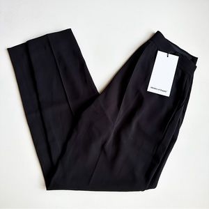 Ministry of Supply Swift Drape Pant Pleated Trouser Black 00